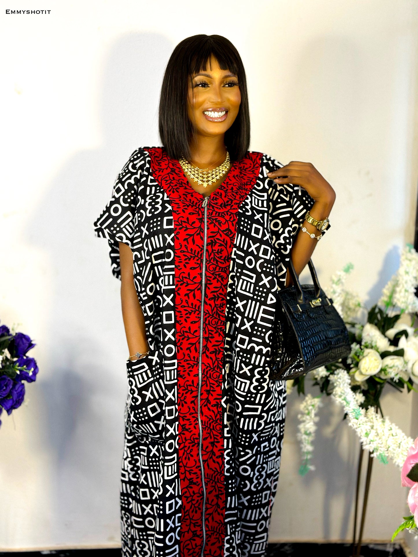 ABENI AFRICANA PRINT MAXI