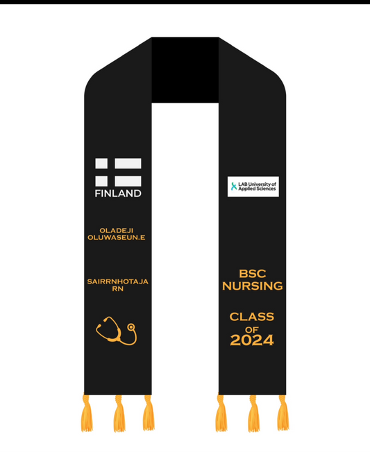 LAB UAS graduation sash