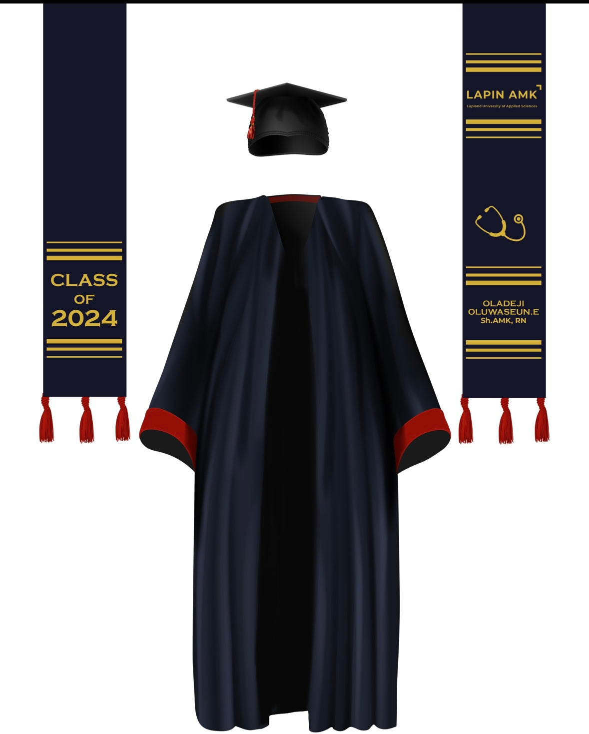 Nursing Graduation Gown Package